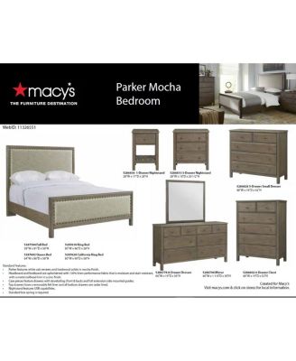 Furniture Parker Mocha 8-Drawer Dresser, Created for Macy's