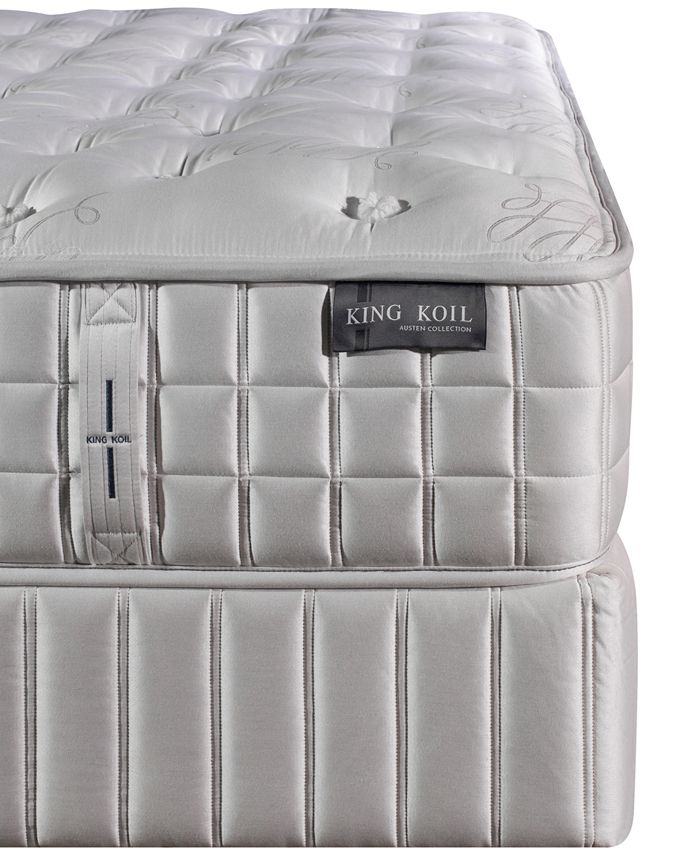 King Koil Austen Collection Westmoor 12" Plush Mattress Set King Macy's