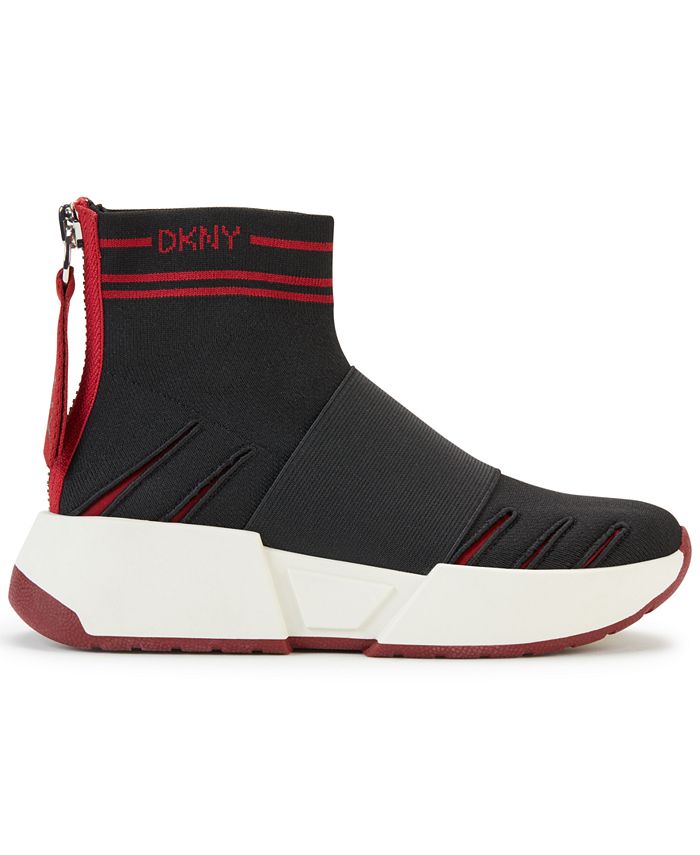 dkny marini slip on sock trainer