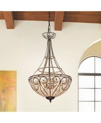 Gaspard 15" 4-Light Indoor Pendant Lamp with Light Kit