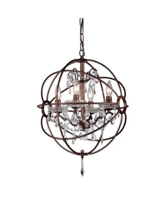 Edwards 17" 4-Light Indoor Chandelier with Light Kit