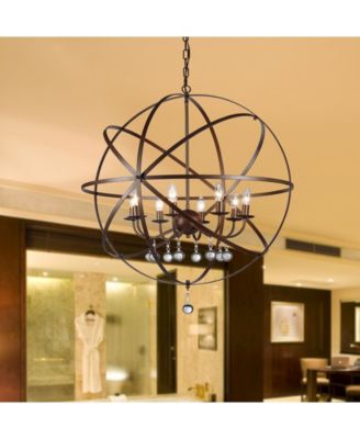 Jossie 31" 8-Light Indoor Chandelier with Light Kit