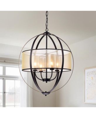 Bastien 28" 4-Light Indoor Pendant Lamp with Light Kit