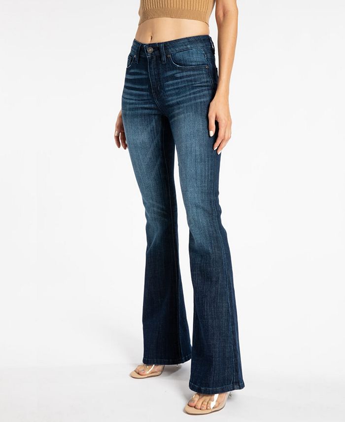 black flare kancan jeans