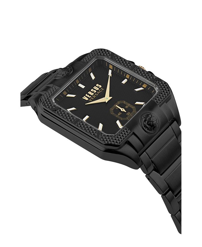Versus Versace Versus by Versace Men's Teatro Black Stainless Steel