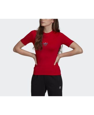 macy's adidas womens tops