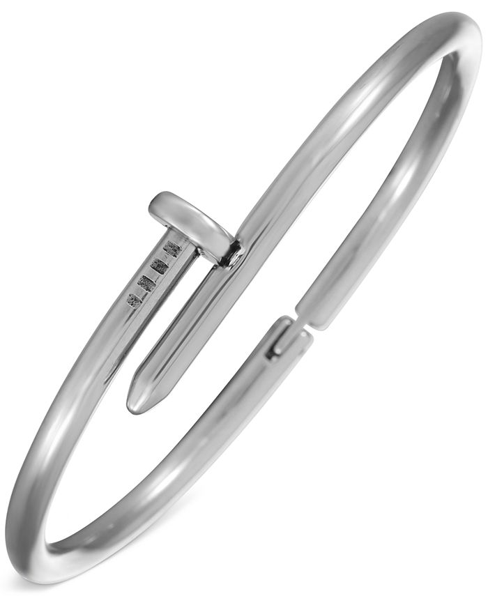 INC International Concepts INC Men's Stainless Steel Nail Cuff Bracelet ...