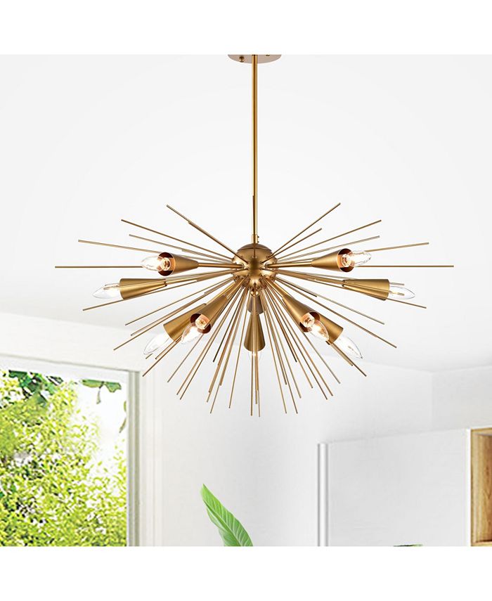 Home Accessories Aleks 33.46" 10Light Indoor Chandelier with Light Kit