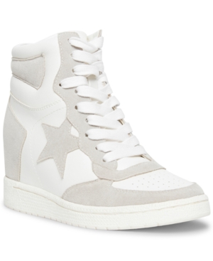 image of Madden Girl Slam High-Top Wedge Sneakers