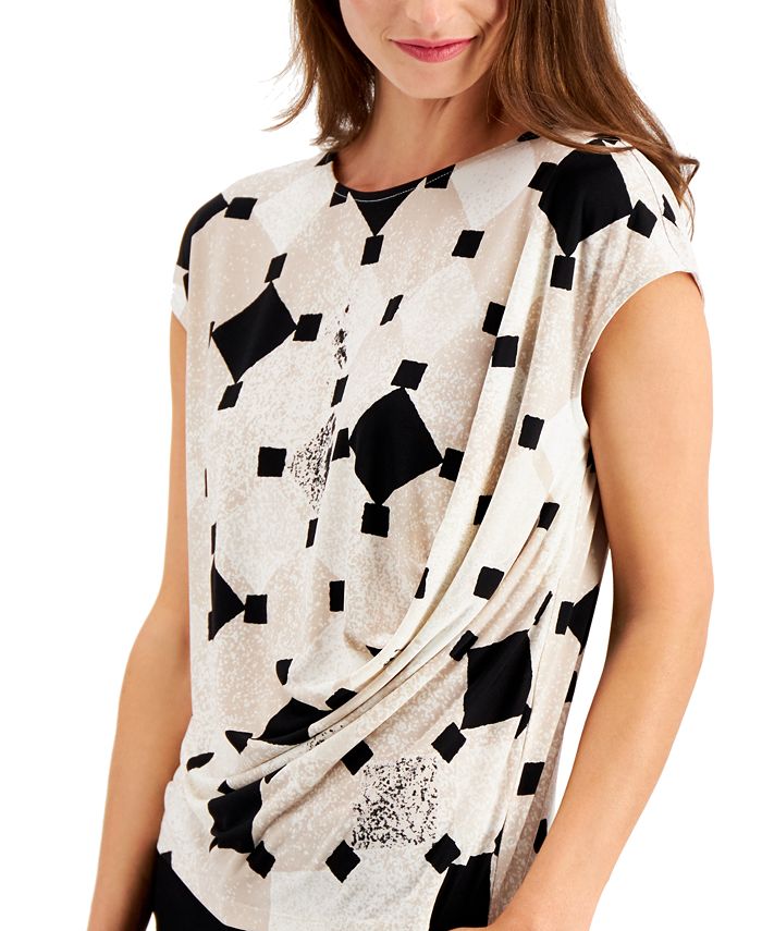 macy's alfani petite tops