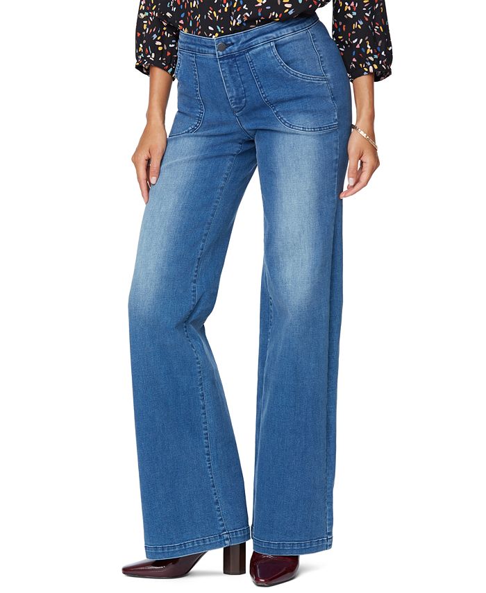 NYDJ Teresa Wide-Leg Jeans - Macy's