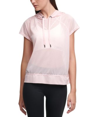 dkny short sleeve hoodie