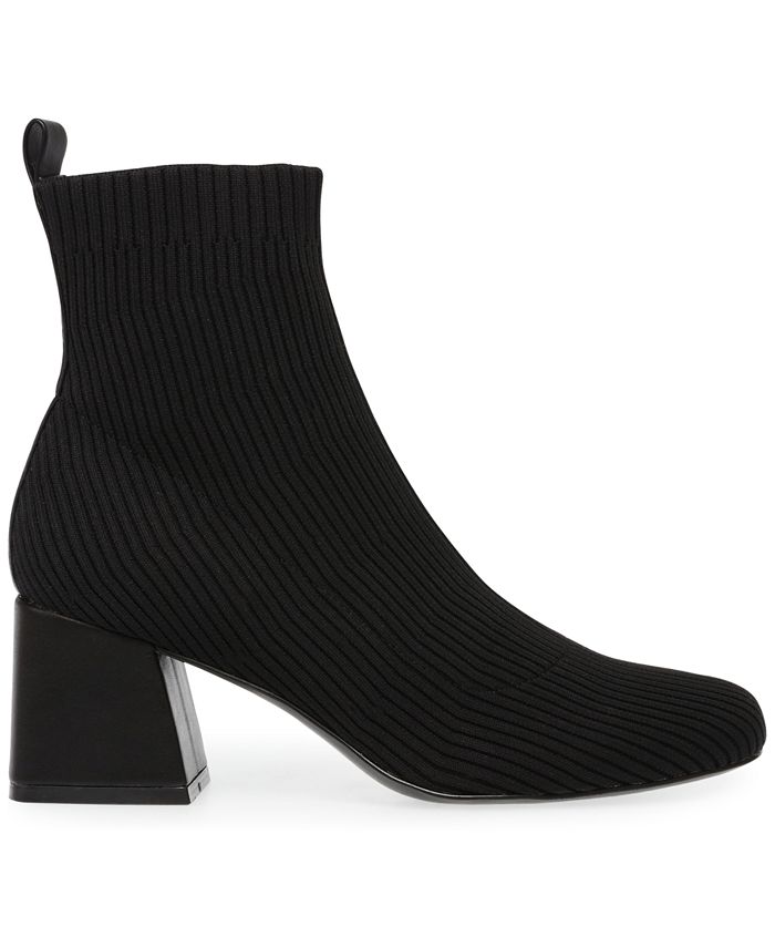 Steve Madden Women's DarmaK BlockHeel Sock Booties Macy's