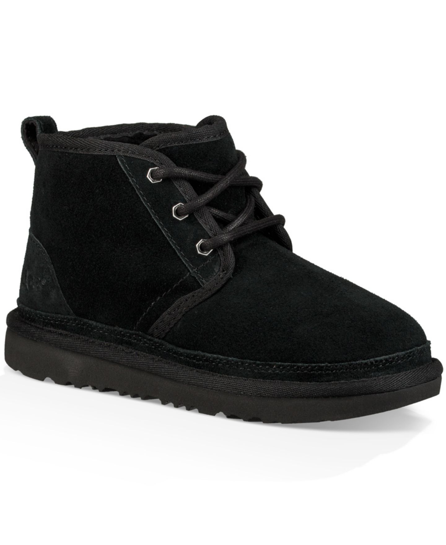 Ботинки UGG® Neumel Camo Round Toe Booties для девочек-малышей, цвет: Чёрный — фото 1
