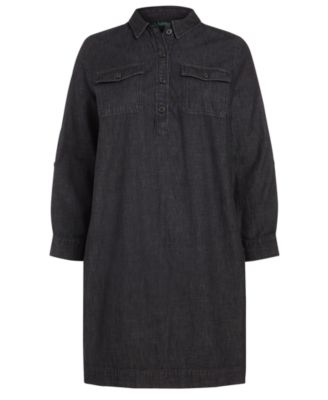 Lauren Ralph Lauren - Plus Size Patch Pocket Shift Dress