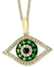 Evil eye top necklace macys