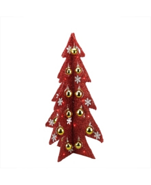Northlight Pre-Lit Slim Tinsel Artificial Christmas Tree-led Lights