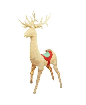 Northlight Pre-Lit Standing Reindeer Christmas Outdoor Decor