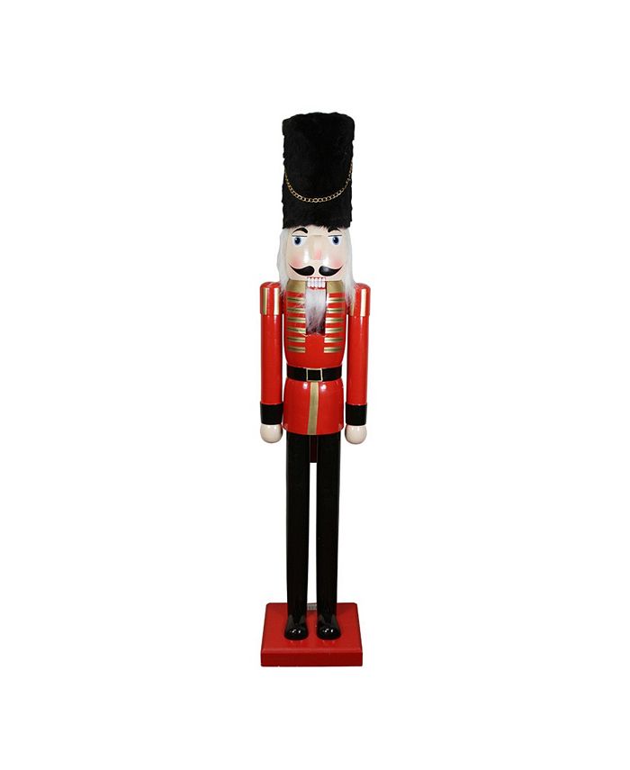 Northlight Commercial Size Wooden Christmas Nutcracker Soldier ...