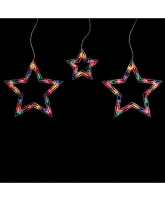 Multi-Color Star Shaped Mini Icicle Christmas