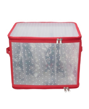 Northlight Transparent Zip Up Christmas Light Storage Box