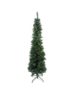Northlight Pre-lit Northern Balsam Fir Pencil Artificial Christmas Tree In Green