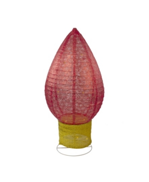 Northlight Pre-Lit Led Twinkling Glitter Light Bulb Christmas Outdoor Decor