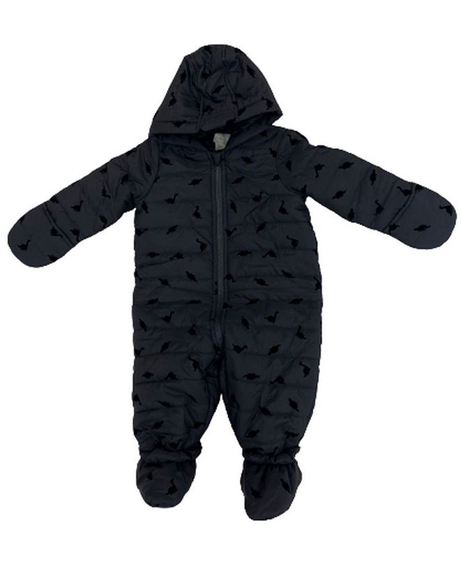 First Impressions Baby Boys Flocked Snowsuit, Created for Macy's