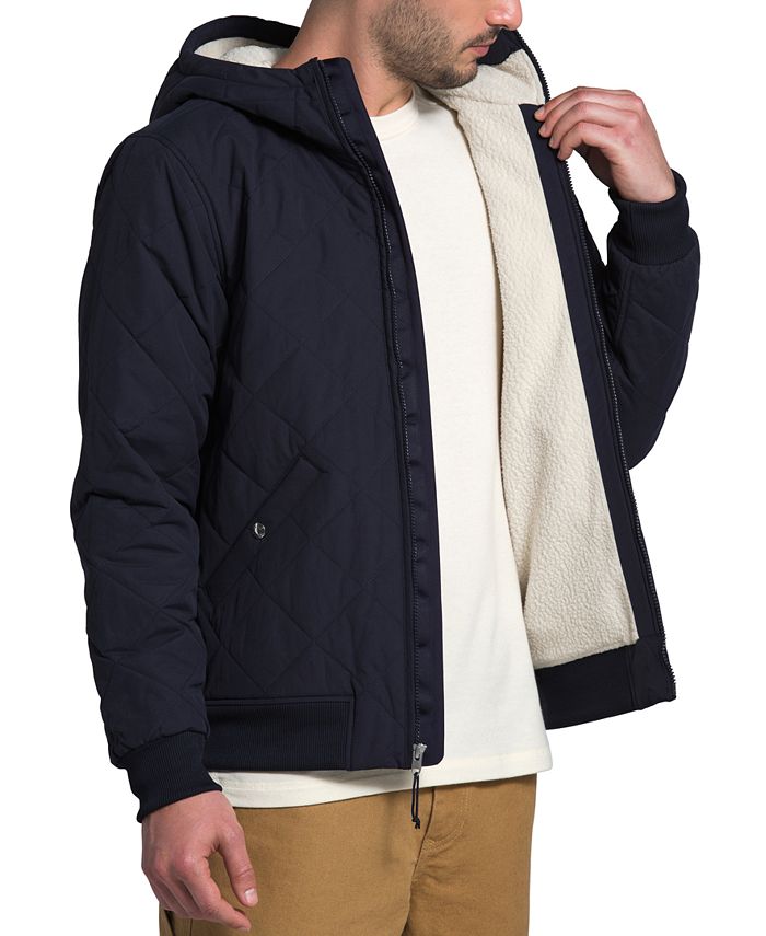 The North Face Men's Cuchillo Quilted Fleece-Lined Hooded Jacket ...