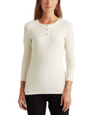 ralph lauren women's henley shirt