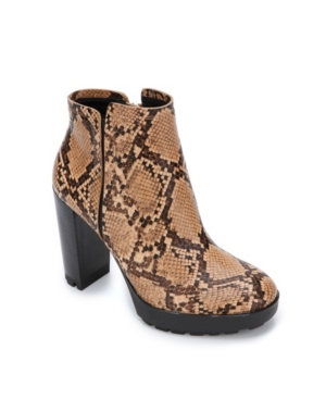 image of Kenneth Cole New York Women-s Justin Lug Chelsea Bootie Women-s Shoes