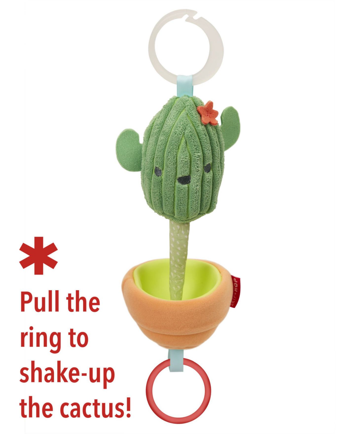 Детская игрушка Skip Hop Farmstand Cactus Jitter Toy — фото 2