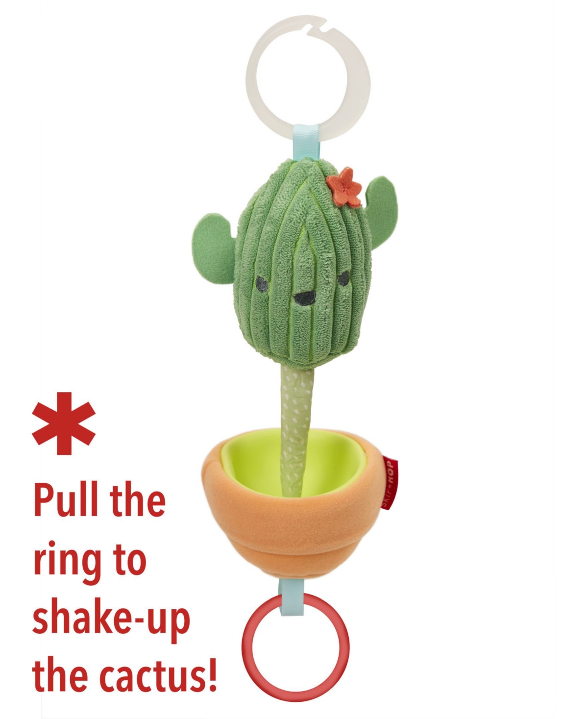 Shop Skip Hop Farmstand Jitter Cactus Baby Toy In Multi