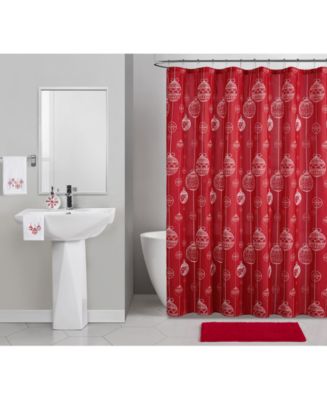 CLOSEOUT! VCNY Home Ornament Lines 17-Pc. Holiday Bath Set - Macy's