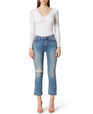 image of Hudson Jeans Holly Cropped Bootcut Jeans