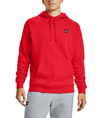 mens red under armour hoodie