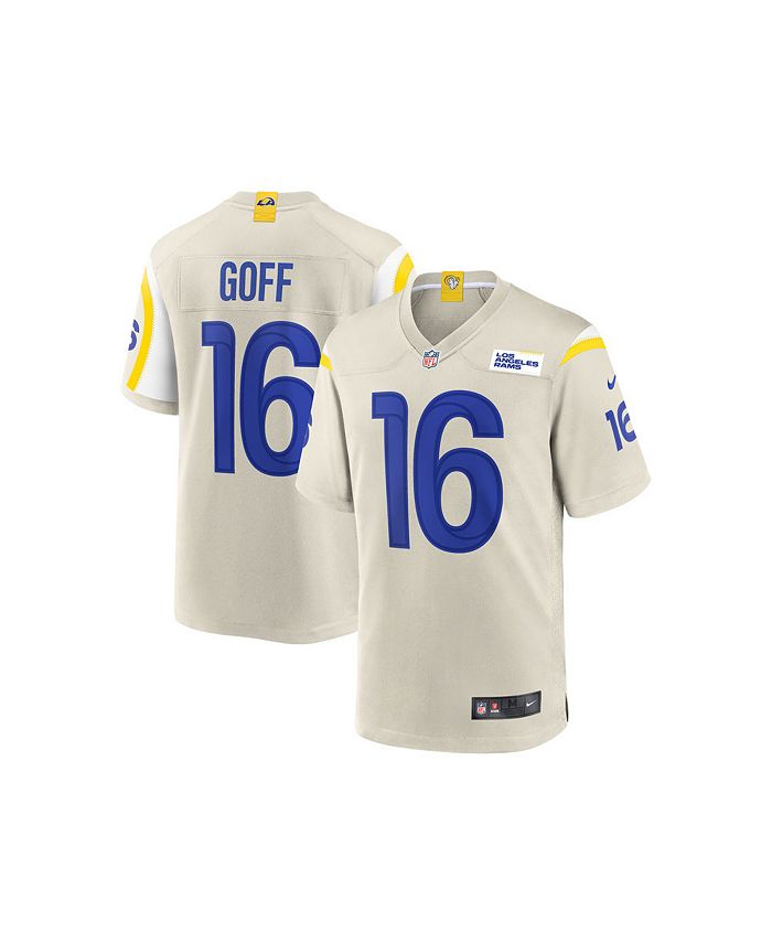 Nike Los Angeles Rams Men's Game Jersey Jared Goff - Macy's