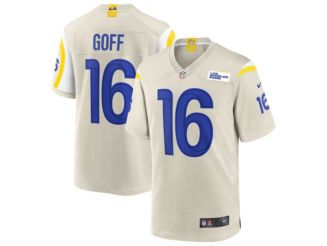 Los angeles rams goff jersey hotsell