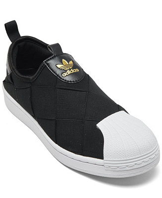 adidas Women's Superstar Slip On Casual Sneakers from Finish Line - Macy's