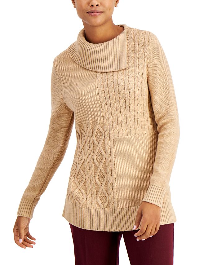 Asymmetric neck patchwork outlet contrast stitching sweatshirts