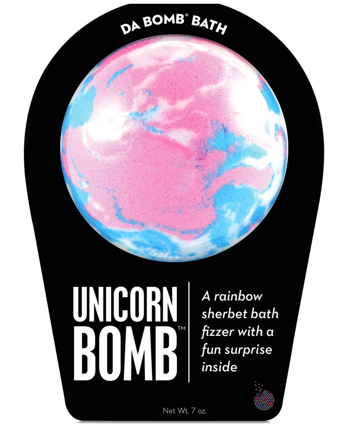 Da Bomb Unicorn Bath Bomb, 7 oz.