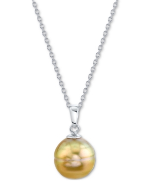 image of Cultured Golden South Sea Baroque Pearl (9-11mm) 18