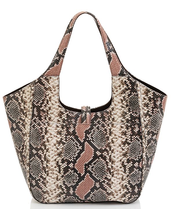brahmin carla leather tote