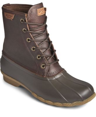 leather duck boots mens