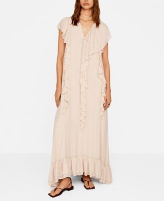 mango ruffle flowy dress Ruffles flowy dress