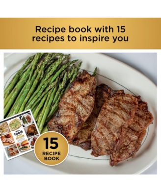 Foodi™ Smart XL 6-in-1 Indoor Grill with 4-Quart Air Fryer, Roast, Bake, Dehydrate, Broil, and Smart Cook System, FG551