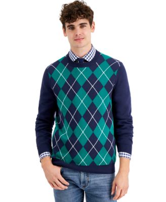 argyle sweater mens