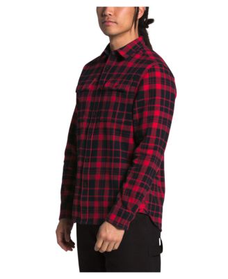 north face flannel jacket
