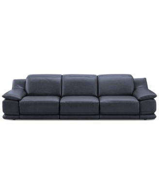 Daisley 3-Pc. Leather Sofa with 3 Power Recliners