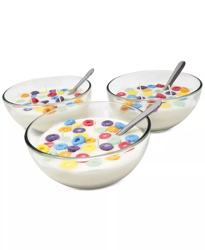 macys.com | Fruit Loops Scented Cereal Bowl Candle, 14-oz.